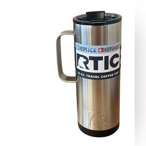 RTIC 20 oz Stainless Steel Travel Coffee Mug New In Box Minimalist Work Office